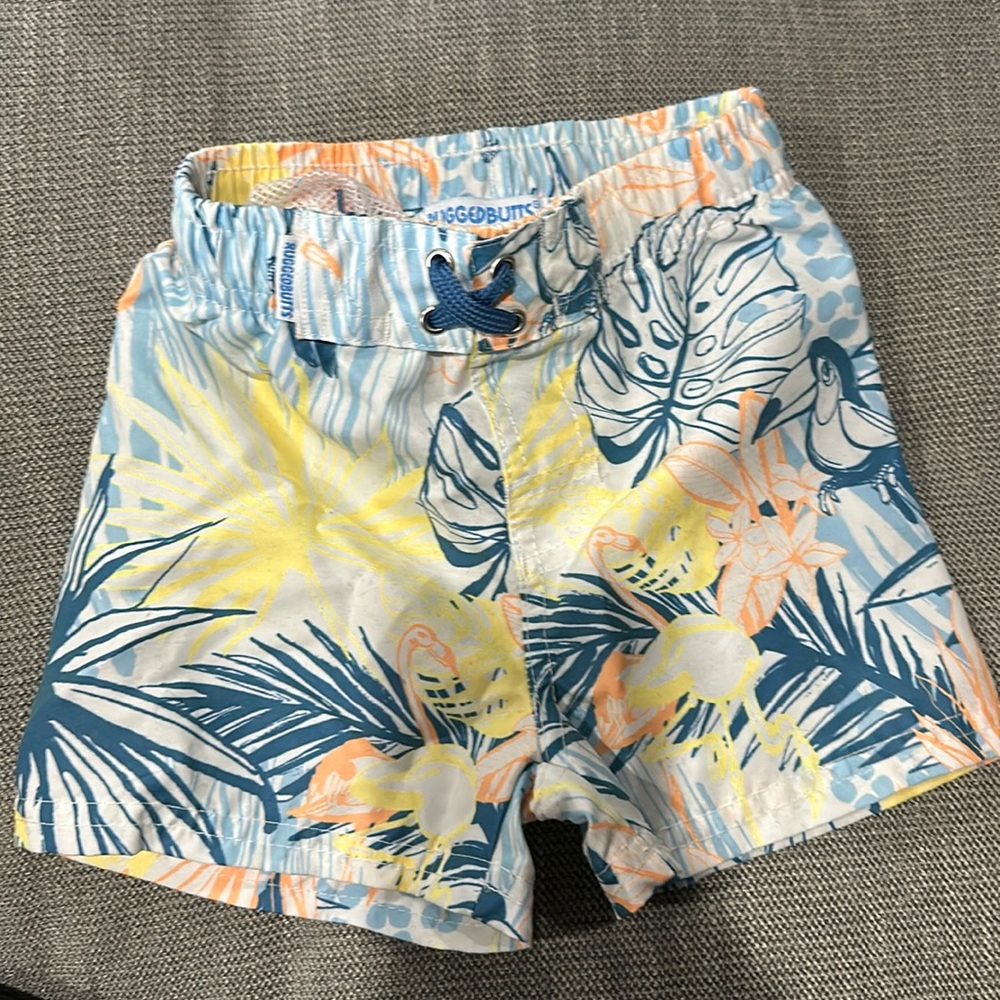 Ruggedbutts swim shorts size 12-18 months